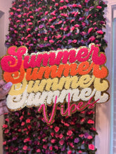 Summer Vibes Chenille Patch